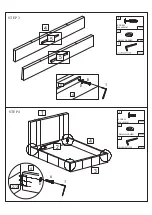 Предварительный просмотр 4 страницы expand furniture REVEAL DOUBLE BED Assembly Instruction Manual