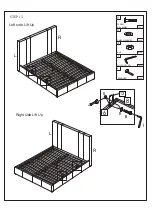 Предварительный просмотр 9 страницы expand furniture REVEAL DOUBLE BED Assembly Instruction Manual