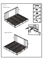 Preview for 9 page of expand furniture REVEAL KING BED Assembly Instruction Manual