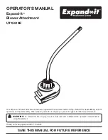 Expand-it Expand-it UT15519E Operator'S Manual preview