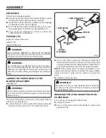 Preview for 6 page of Expand-it Expand-it UT15519E Operator'S Manual