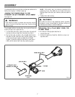 Preview for 7 page of Expand-it UT15522B Operator'S Manual