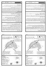 Preview for 1 page of Exped Venus III Setup Instructions