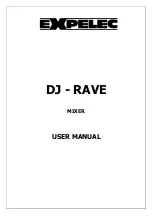 Предварительный просмотр 6 страницы ExPelec DJ-RAVE User Manual