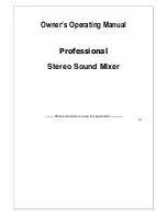 Preview for 7 page of ExPelec DJ-STAR Operating Manual