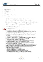 Предварительный просмотр 9 страницы ExPelec Nicols BIRDY XL User Manual