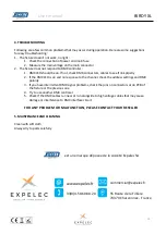 Предварительный просмотр 14 страницы ExPelec Nicols BIRDY XL User Manual