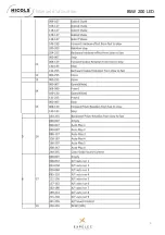 Предварительный просмотр 9 страницы ExPelec NICOLS BSW 200 LED User Manuel