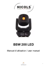 Предварительный просмотр 11 страницы ExPelec NICOLS BSW 200 LED User Manuel