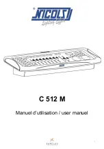 Предварительный просмотр 1 страницы ExPelec NICOLS C 512 M User Manual