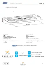 Предварительный просмотр 20 страницы ExPelec NICOLS C 512 M User Manual