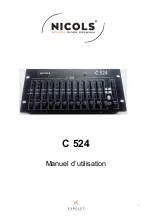 Предварительный просмотр 1 страницы ExPelec NICOLS C 524 User Manual