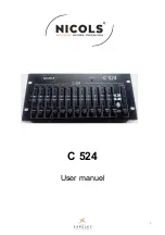 Предварительный просмотр 9 страницы ExPelec NICOLS C 524 User Manual