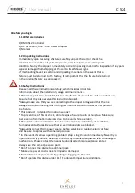 Предварительный просмотр 11 страницы ExPelec NICOLS C 524 User Manual