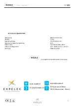 Предварительный просмотр 16 страницы ExPelec NICOLS C 524 User Manual