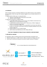 Preview for 10 page of ExPelec Nicols IP WASH 50 User Manual