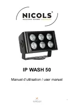 Preview for 11 page of ExPelec Nicols IP WASH 50 User Manual