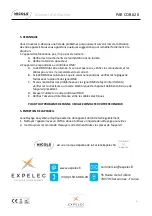 Preview for 6 page of ExPelec NICOLS PAR COB 620 User Manual