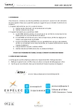 Preview for 10 page of ExPelec NICOLS PAR LED 1910 Z IP User Manual