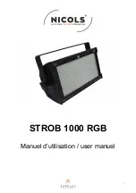 ExPelec NICOLS STROB 1000 RGB User Manual предпросмотр