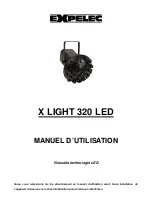 Предварительный просмотр 1 страницы ExPelec X LIGHT 320 LED User Manual