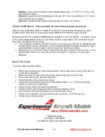 Предварительный просмотр 35 страницы Experimental Aircraft Models Velocity XL Assembly Instructions Manual