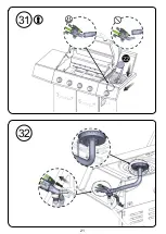 Предварительный просмотр 21 страницы EXPERT GRILL 720-0830HA Assembly Instructions Manual