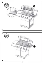 Предварительный просмотр 23 страницы EXPERT GRILL 720-0830HA Assembly Instructions Manual