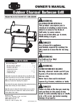 EXPERT GRILL CBC2335W Owner'S Manual preview