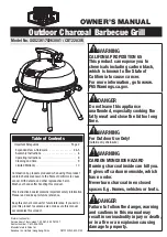 Preview for 1 page of EXPERT GRILL CBT2203W Owner'S Manual