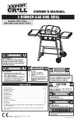 EXPERT GRILL GBC1716W-U Owner'S Manual preview