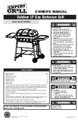 Предварительный просмотр 1 страницы EXPERT GRILL GBC1846WS Owner'S Manual