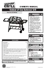 EXPERT GRILL GBC1866WS Owner'S Manual preview