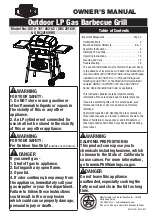 Preview for 1 page of EXPERT GRILL GBC2016W Owner'S Manual