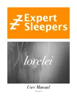 Preview for 1 page of Expert Sleepers lorelei User Manual