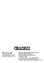 Preview for 20 page of Expert E201804 Quick Manual