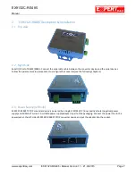 Preview for 7 page of Expert EX9132C-RS485 Operation Manual