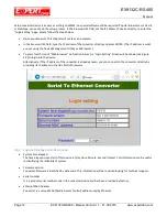 Preview for 14 page of Expert EX9132C-RS485 Operation Manual