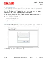 Preview for 20 page of Expert EX9132C-RS485 Operation Manual