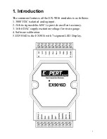 Предварительный просмотр 1 страницы ExpertDAQ EX-9016 Manual