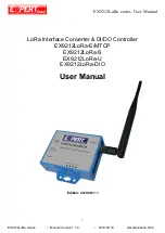 ExpertDAQ EX9212LoRa Series User Manual предпросмотр