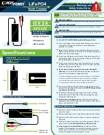 Предварительный просмотр 1 страницы ExpertPower EPC122 Operation Instructions