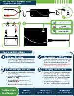 Предварительный просмотр 2 страницы ExpertPower EPC122 Operation Instructions