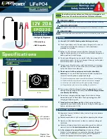 Предварительный просмотр 1 страницы ExpertPower EPC1220 Operation Instructions