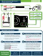 Предварительный просмотр 2 страницы ExpertPower EPC1220 Operation Instructions