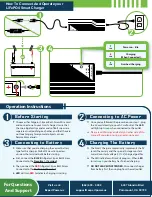 Предварительный просмотр 2 страницы ExpertPower EPC125 Instruction Manual