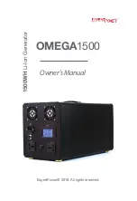 ExpertPower OMEGA 1500 Owner'S Manual preview