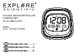 Explore Scientific CM3000 Instruction Manual preview