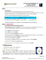 Preview for 3 page of Explore Scientific Easy Time Clock US100CR Setup Instructions