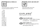 Preview for 52 page of Explore Scientific RGT1001 Instruction Manual